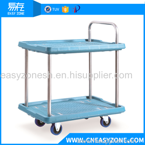 Easyzone 150kgs heavy duty industrial pull cart dolly cart