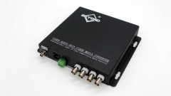 HD-SDI+Ethernet+data+Audio to fiber converter or RS422 RS232 RS485 over fiber optic Extender