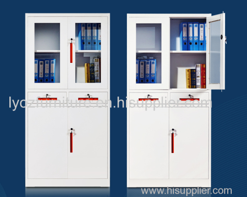 Office equipments factory direct sale steel cupboard/cabinet KD office steel Storage Cabinet Cupboard manufacturer