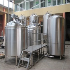 2500L customized brewhouse for commercial brewery saccharifying tanks