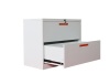 Office furniture 2 drawer filling cabinet steel file cabinet desk organizer stationery storage fold keys