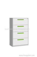 Easy Assemble-Designed Metal 4 drawer Vertical File Cabinets Storage Cabinet