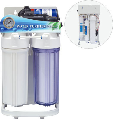 6 Stage Reverse Osmosis System water filter with frame and grauge