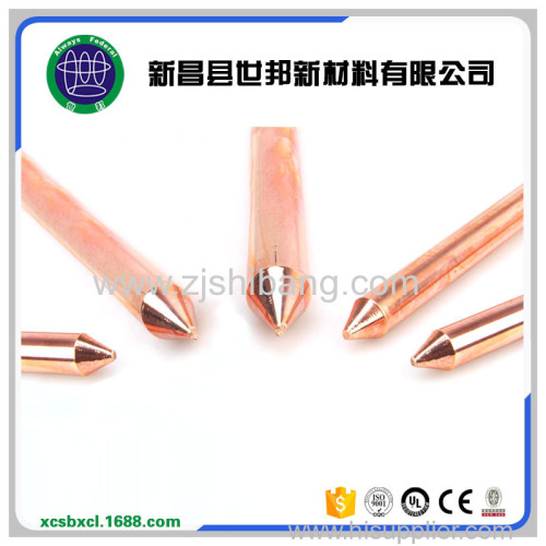 Copper Plated Threaded Ground Rod