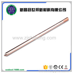 Copper Plated Threaded Ground Rod Mechanically Grounding Rod