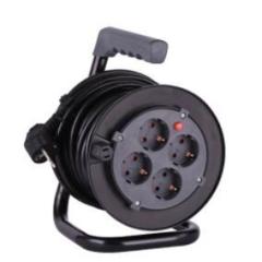 Cable reels Swiss cable reels 4-Outlet with cable H05VV-F 3G1.5mm2
