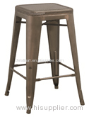 Tolix Bar Stool With Mesh Seat