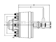 garage door gear rack