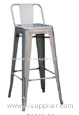 Tolix Bar Stool With Low Back