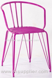 Metal New Arm Chair With Wire Seat