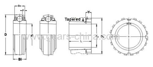 UK 20 2RS Sprag One Way Bearings Clutch 20X47X19