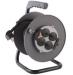 German standard with 4 sockets electric extension cable reel