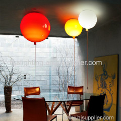 Energy saving colour ballon modern ceiling lamp for kid room