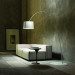 Modern energying saving aluminum floor lamp for dingroom