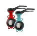 Double Acting Spring Return Pneumatic Wafer Butterfly Valve