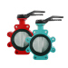 Double Acting Spring Return Pneumatic Wafer Butterfly Valve