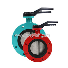 Electric AC220V DC24V 4-20mA Motorized Flanged Butterfly Valve