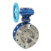 Double Acting Spring Return Pneumatic Flanged Butterfly Valve