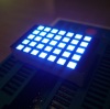 Ultra bright blue 3mm 5*7 sqaure dot matrix led display row cathode column anode for elevator floor indicator