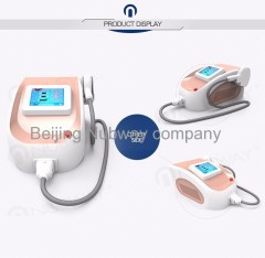 Professional Mini portable painless beauty machine 808nm diode laser hair removal