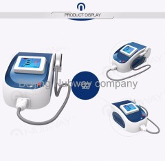 Professional Mini portable painless beauty machine 808nm diode laser hair removal