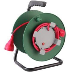 15m 25m 30m 40m 50M 4 gang German socket Cable Reel with Thermal Cut-Out
