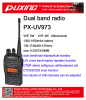 PuXing-UV973 dual band radio