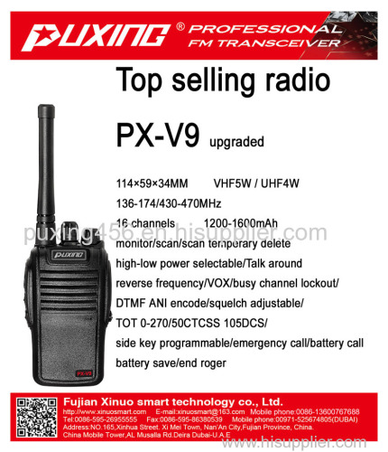 two way radio--top selling PUXING-V9