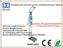 Medical Scale height and weight measurement with Body composition Analysis