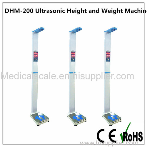 Ultrasonic Height and weight scale with Computer interface