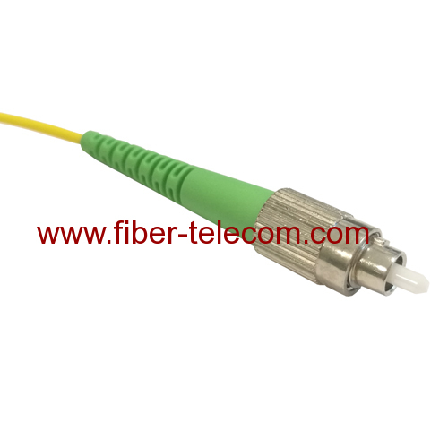 ST/APC to ST/APC Singlemode Simplex Fiber Optical Patchcord 1M