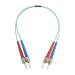 MM UPC Patch Lead with ST to ST OM3 Connector 3M