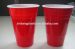 14oz 425ml PS Solo cup Party cup double color plastic cup Beer pong cup