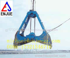 The Two or Four Ropes Dredging Clamshell Grab