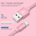 Metallic Nylon Braided USB Cable
