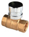 Brass Magnetic Lockable Ball Valve BS21 Standard