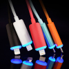 USB Cable with LED indicator light USB A to Lightning Cable