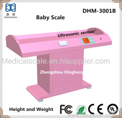 Ultrasonic Height and weight Baby scale with LCD Screen and printer