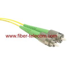 FC to FC SM Duplex Fiber Optical Patch Cable 1M