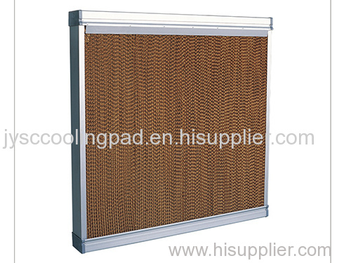 wet curtain cooling system cooling pad