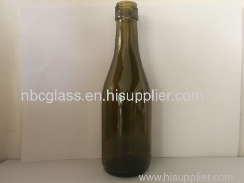 187ml burgundy/screw wine bottle manufacturers