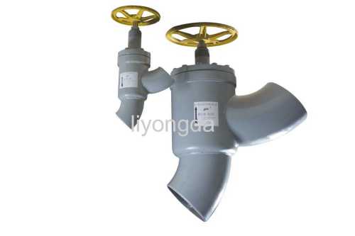 Seamless pipe Y globe valve