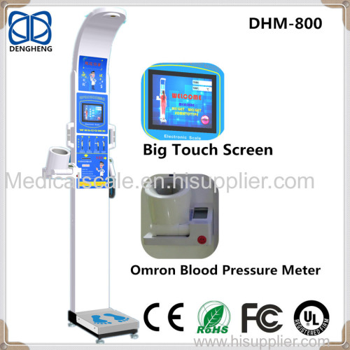 Medical and personal Type Ultrasonic Electronic Height and weight analysis instrument with body Composition analysis