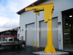 Electric & Manual Pillar Floor Mounted Hoist Lifting Jib Crane Manufacturer
