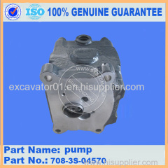 PC50MR-2 PUMP 708-3S-04570 excavator spare parts