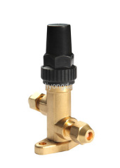 Brass angle stop valve