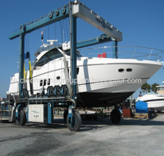 yacht handling machine boat lifting gantry crane