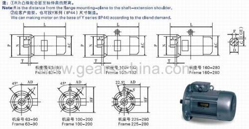 High power T series 6KV 1200KW TYBZ synchronous motor