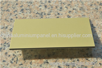 PVDF Shining Golden Customized High-quality Decorative ACM/Aluminum Composite Material