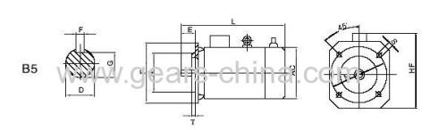 Wonderful 6w High Torque brushled electric wheelchair motor